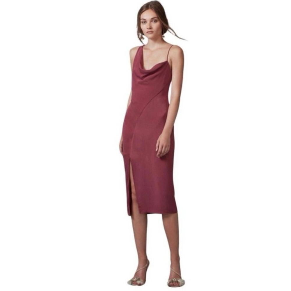 Keepsake Size L Mulberry Be Mine Midi Dress